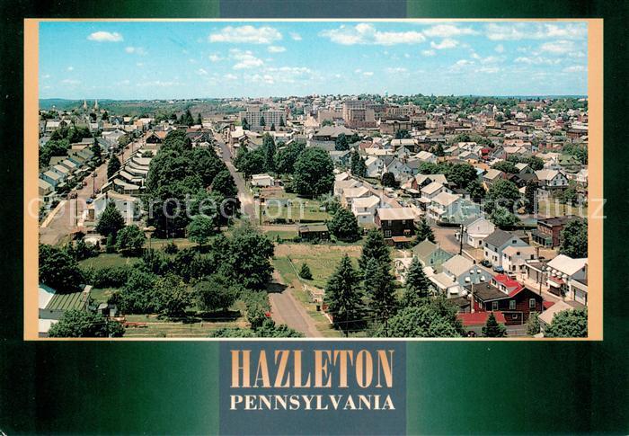 Hazleton Pennsylvania The downtown business district as seen from the Hazleton S