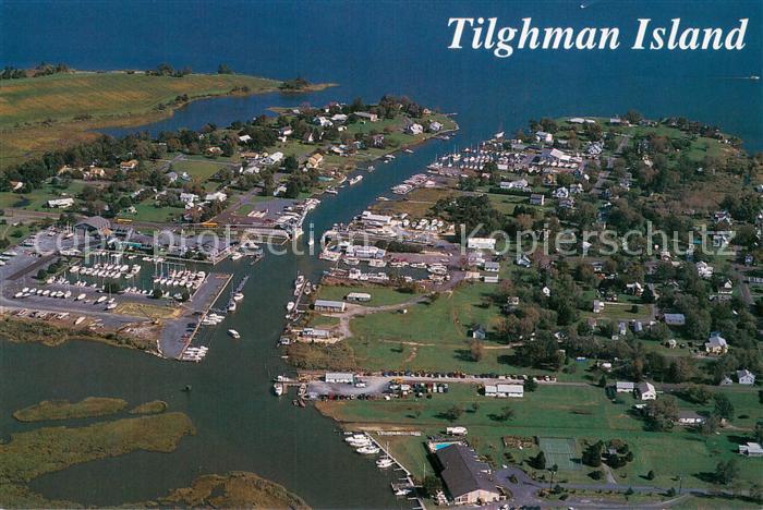 Tilghman Aerial view Chesapeake Bay