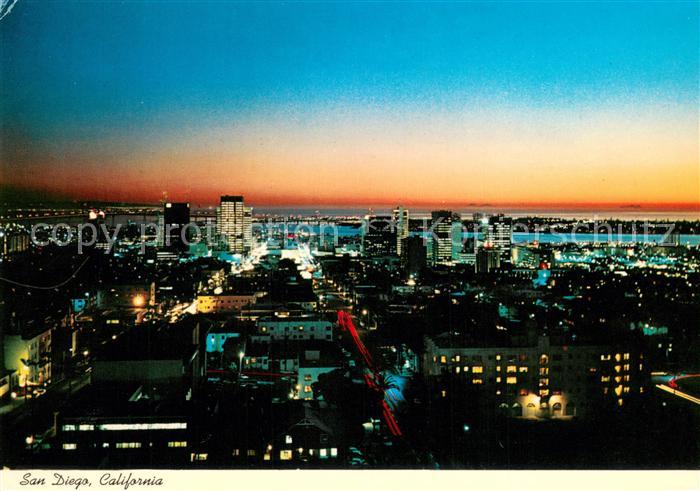 San Diego California Night view