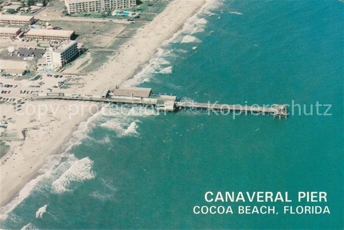 Cocoa Beach Canaveral Pier Fliegeraufnahme