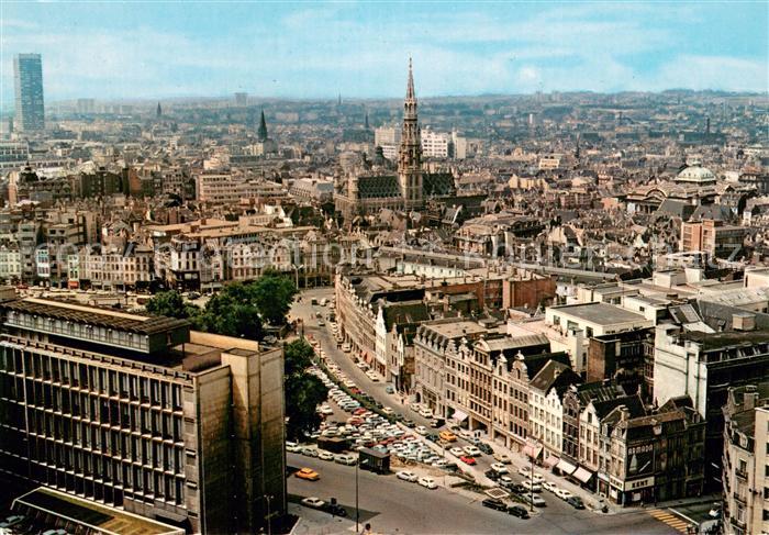 Bruxelles Bruessel Panorama avec Hotel de Ville
