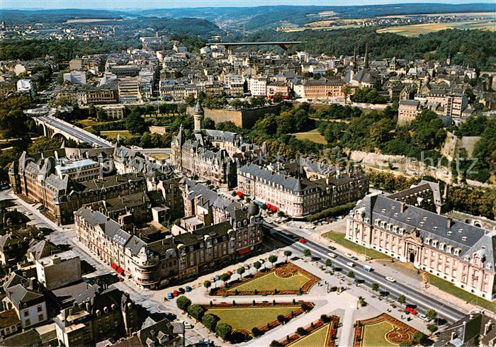 Luxembourg  Luxemburg Vue aerienne