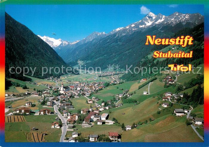 Neustift Stubaital Tirol Fliegeraufnahme