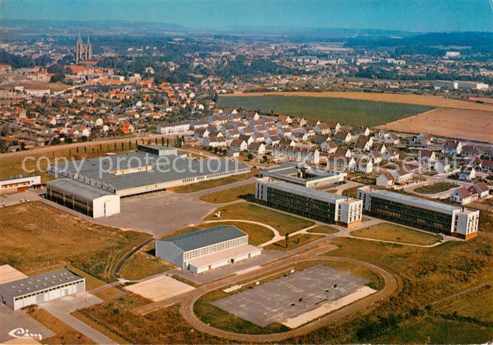 Soissons 02 Aisne College technique Vue aerienne