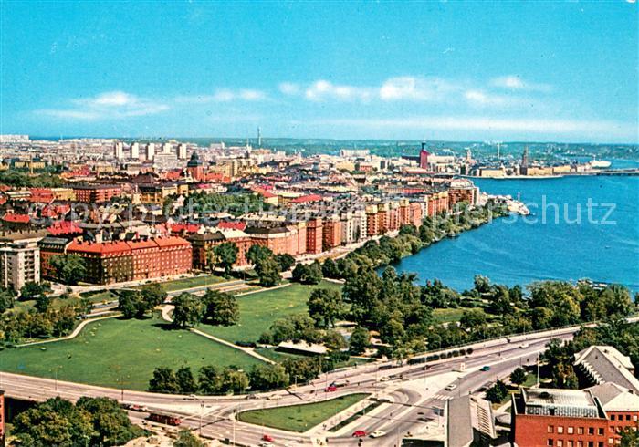 Stockholm Utsikt oever Kungsholmen och City