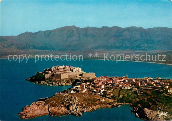 Calvi Son golfe magnifique et sa plage Fliegeraufnahme
