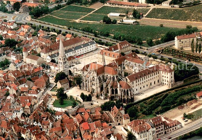 Auxerre 89 Musee Saint Germain Vue aerienne