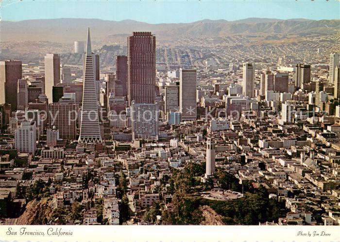 San Francisco California Air view