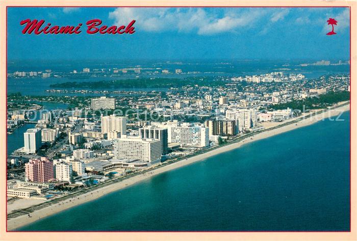 Miami Beach The central part on the ocean from the Ramada Reort Deauville Air vi