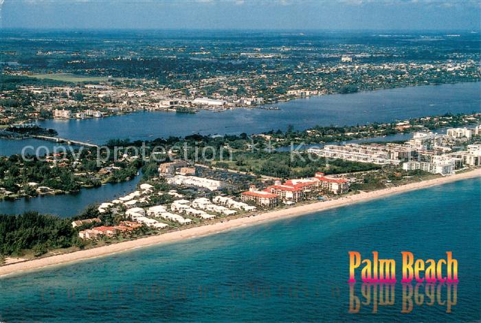 Palm Beach Aerial view