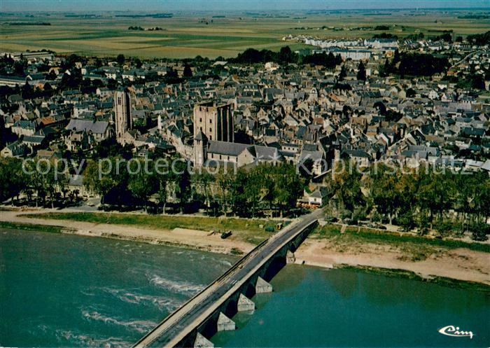 Beaugency Vue generale aerienne