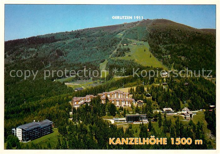 Kanzelhoehe mit Gerlitzen Fliegeraufnahme
