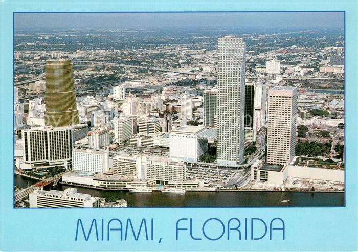 Miami Florida Aerial view