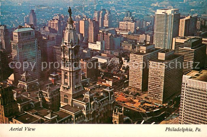 Philadelphia Pennsylvania Aerial view