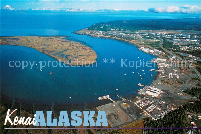Kenai Alaska Aerial view
