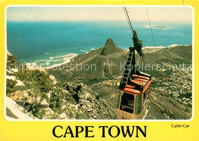 Cape Town Kaapstad Kapstadt Cable Car Panorama