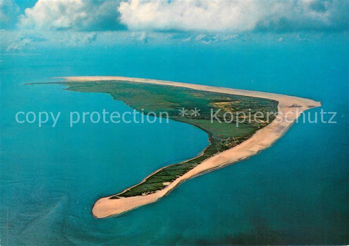 Amrum Nordseeinsel von Norden gesehen