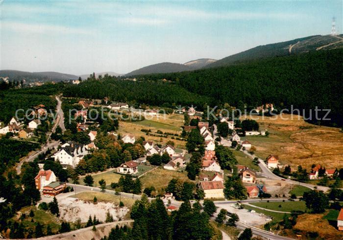 Bockswiese-Hahnenklee Harz Panorama Heilklimatischer Kurort und Wintersportplatz