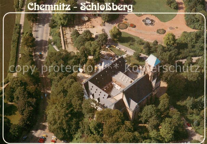 CHEMNITZ Sachsen Schlossberg mit ehemaligen Benediktinerkloster heute Schlossber