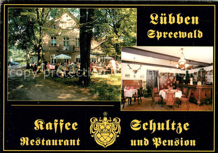 Luebben Spreewald Kaffee Schultze Restaurant Pension