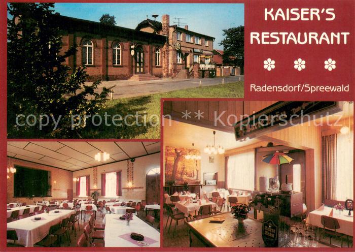 Radensdorf Spreewald Kaisers Restaurant