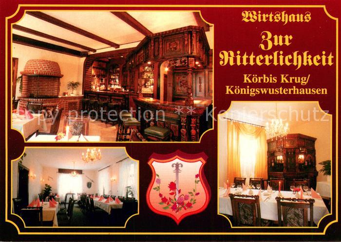 Koerbis Krug Wirtshaus Zur Ritterlichkeit Restaurant
