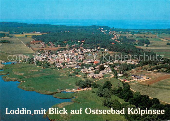 Loddin mit Blick auf Ostseebad Koelpinsee