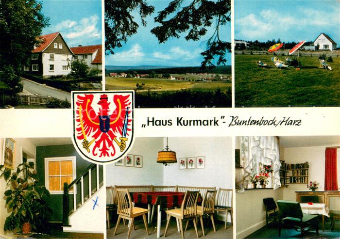 Buntenbock Haus Kurmark Gaestehaus Pension Landschaftspanorama Wappen