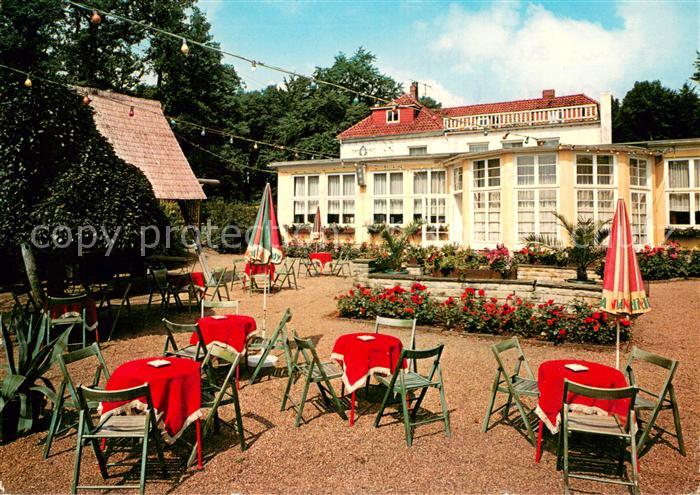 Rolfshagen Waldgasthaus Suesse Mutter Gartenterrasse