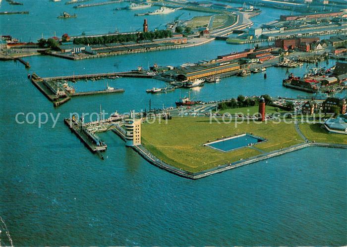 Cuxhaven Nordseebad Hafenanlagen