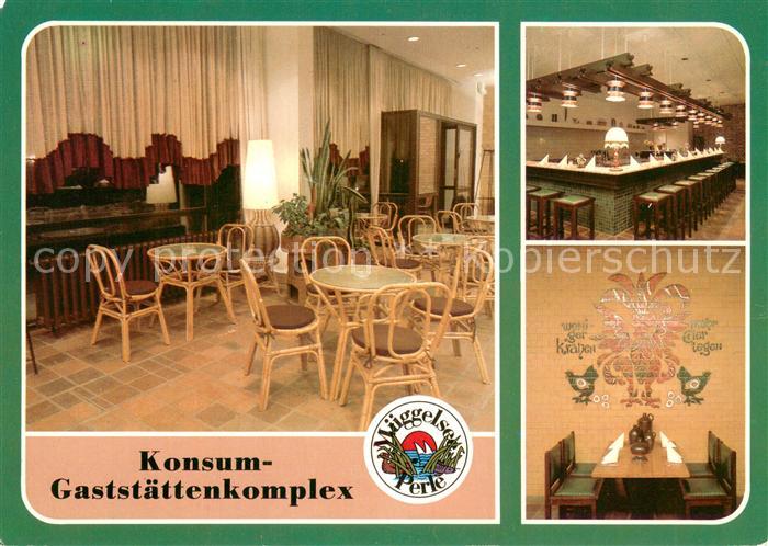 Mueggelsee Konsum Gaststaettenkomplex Mueggelseeperle