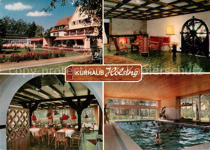 Bad Holzhausen Luebbecke Moorbad Kurhaus Holsing Restaurant Hallenbad