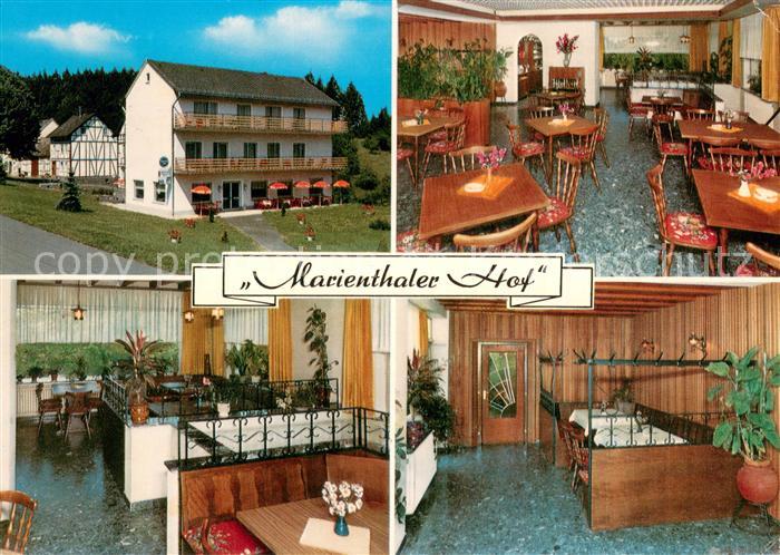 Marienthal Westerwald Marienthaler Hof Hotel Restaurant Cafe