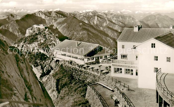 Wendelstein Berg Wendelsteinhaus mit Hohe Tauern Alpenpanorama