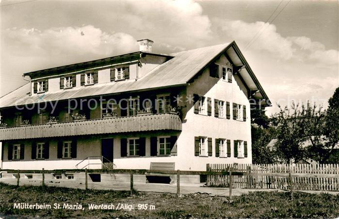 Wertach Muetterheim St. Maria