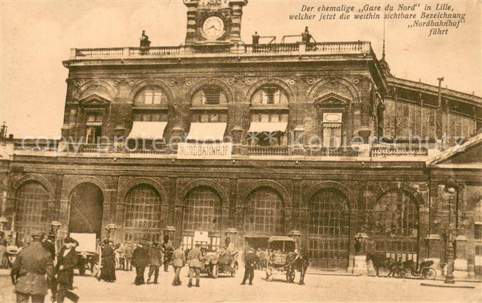 Lille Nord Gare du Nord Nordbahnhof