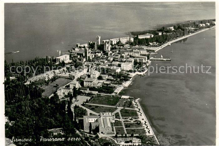 Sirmione Lago di Garda Panorama aereo