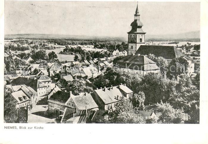 Niemes Czechia Blick zur Kirche