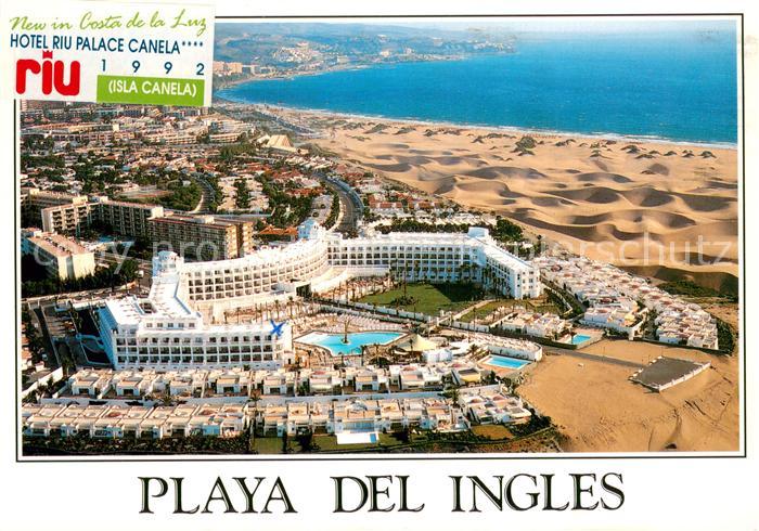 Playa del Ingles Hotel Riu Palace Canela vista aérea