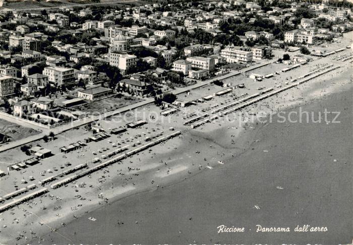 Riccione Italia Panorama dall aereo