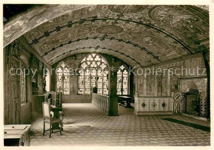 LueNEBURG  CITY Rathaus Gerichtslaube ausgemalt 1529