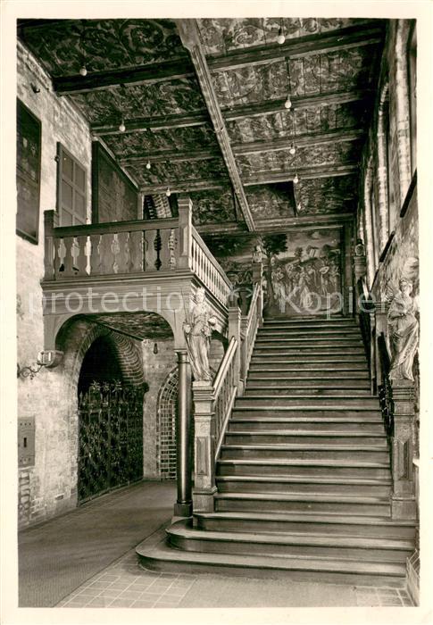 LueNEBURG  CITY Rathaus Halle am Ochsenmarkt