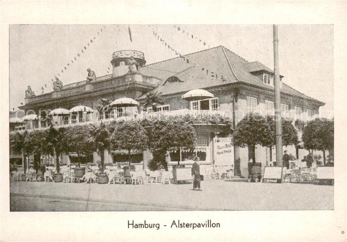 HAMBURG  CITY Alsterpavillon