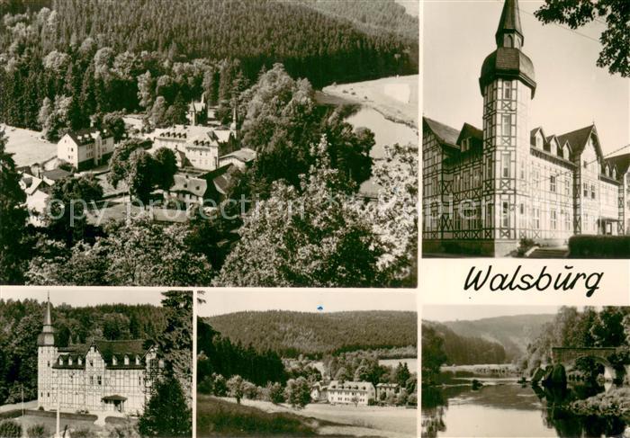 Walsburg FDGB Erholungsheim Marx Engels Partie an der Saale