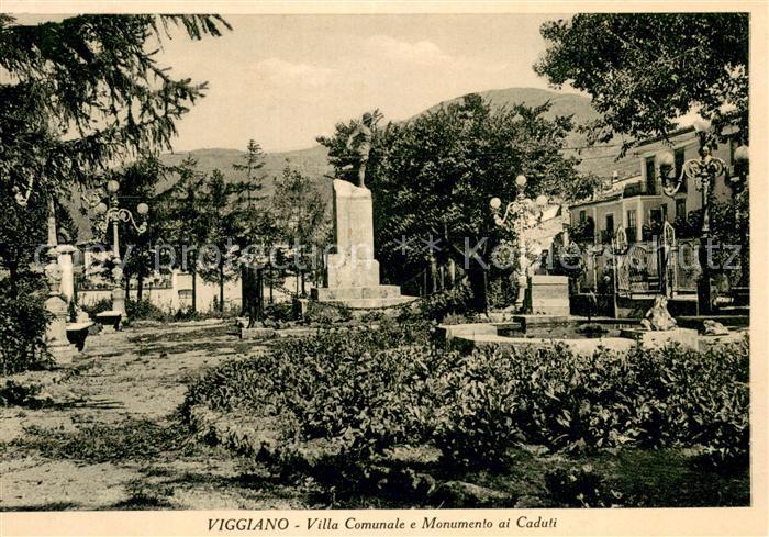 Viggiano Villa Comunale e Monumento ai Caduti Kriegerdenkmal