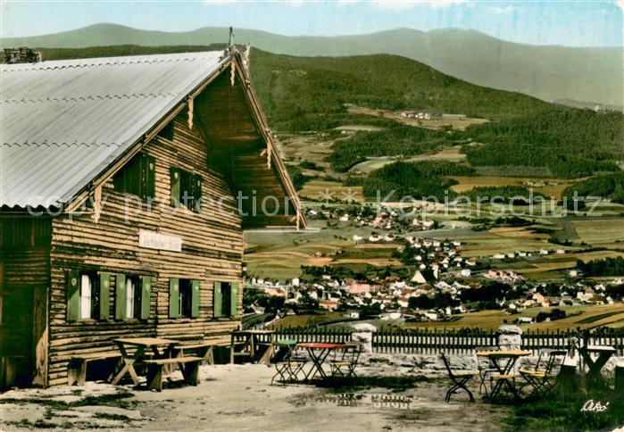 Viechtach Bayerischer Wald Viechtacher Huette auf dem Distelberg