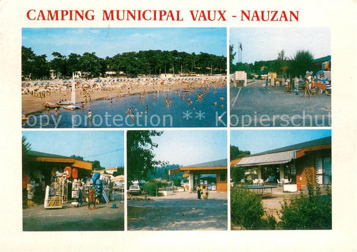 Vaux-sur-Mer Camping Municipal Vaux Nauzan Kiosque Plage