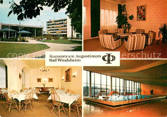 Bad Windsheim Kurzentrum Augustinum Restaurant Hallenbad