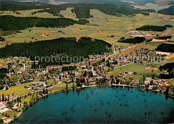 TITISEE Schwarzwald BW Hoehenluftkurort Wintersportplatz im Schwarzwald