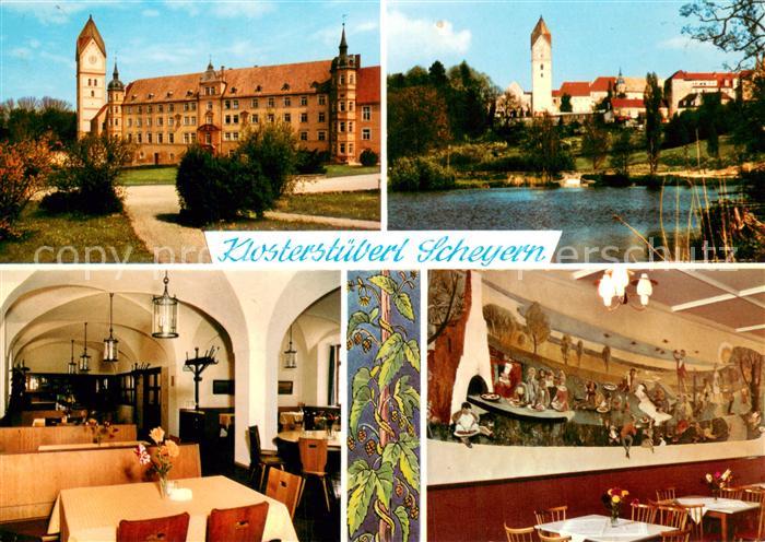 Scheyern Benediktinerabtei Klosterstueberl Gastraum